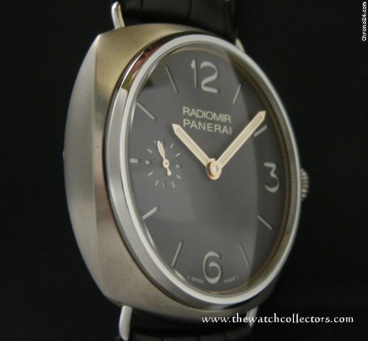 replica Panerai Very Rare Special Edition Radiomir Minerva Titanium "PAM 322 Brown" 101/150 pieces Full Set WATCHES 1