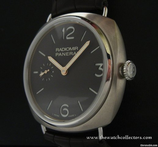 Panerai Very Rare Special Edition Radiomir Minerva Titanium "PAM 322 Brown" 101/150 pieces Full Set