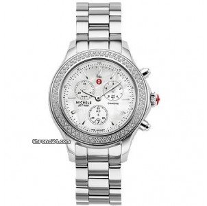 Michele Jetway Stainless Steel Ladies Watch MWW17C000007
