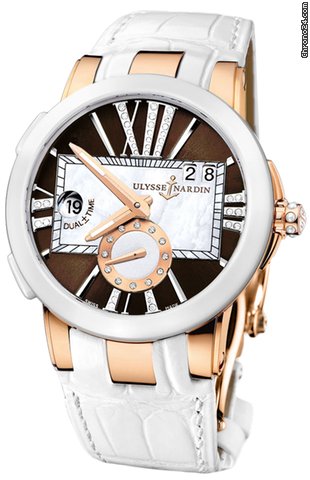 Ulysse Nardin Executive Dual Time Lady