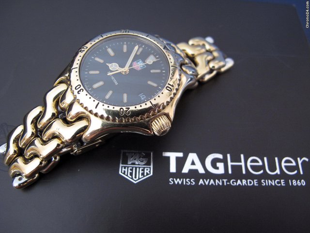 TAG Heuer S/el Herrenuhr Stahl/Gold