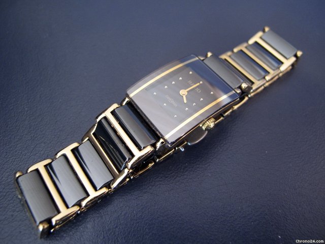 replica Rado Integral Mini gold/schwarz WATCHES 1 