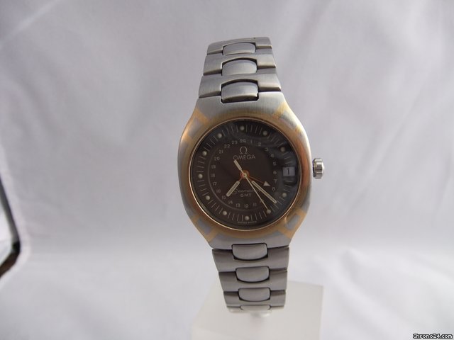Omega Seamaster  GMT Stahl/Gold