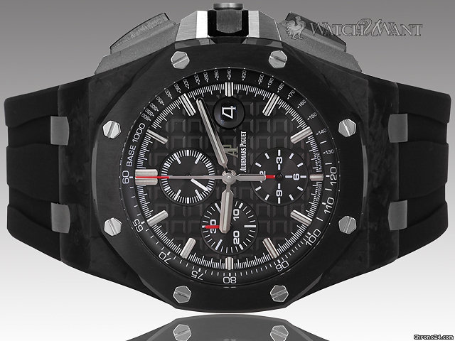 Audemars Piguet AP Royal Oak Offshore NEW STYLE CERAMIC BEZEL Chronograph - Forged Carbon Case - Ref 26400AU.OO.A002CA.01 - BRAND NEW IN BOX