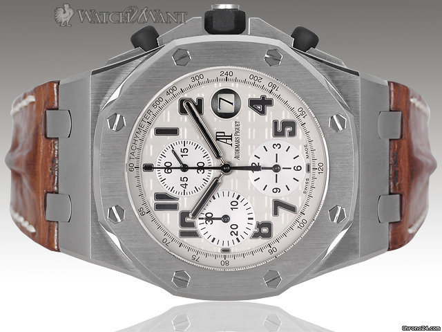 Audemars Piguet AP Royal Oak Offshore Safari Chronograph - 44mm Stainless Steel - Brand New In Box