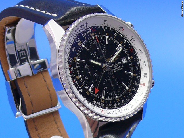replica Breitling NAVITIMER WORLD CHRONOGRAPH BOX/PAPIERE WATCHES 1 
