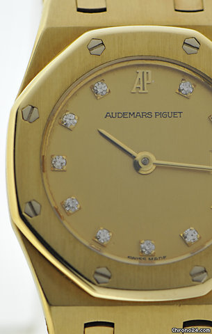 replica Audemars Piguet Royal Oak 18K Gelbgold Damen WATCHES 1 