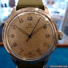 Omega vintage rare dial with turning numbers