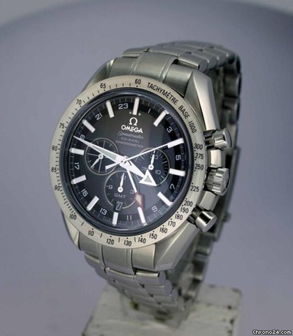 replica Omega Speedmaster Broad Arrow Gmt Co-axial Ref 35815000 WATCHES 1 