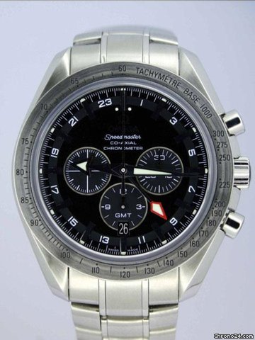Omega Speedmaster Broad Arrow Gmt Co-axial Ref 35815000