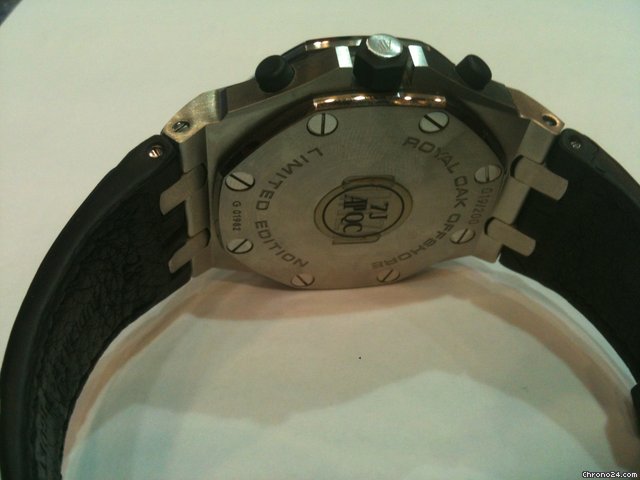 replica Audemars Piguet Royal Oak Offshore Ginza (SS / Black / Leath WATCHES 1 