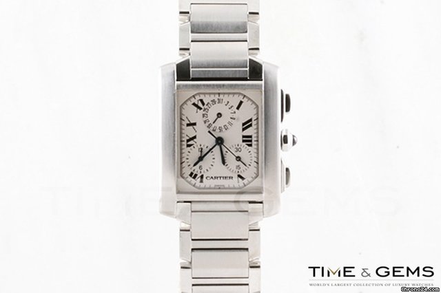 Cartier Tank Francaise Stainless Steel Watch