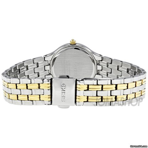 replica Seiko Two-Tone Crystal Ladies Watch SUJG29 WATCHES 1 