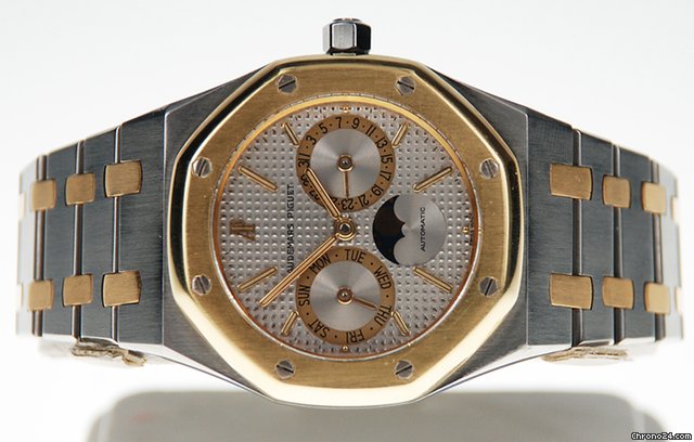 replica Audemars Piguet Royal Oak Day, Date Moonphase S/G Gents WATCHES 1 