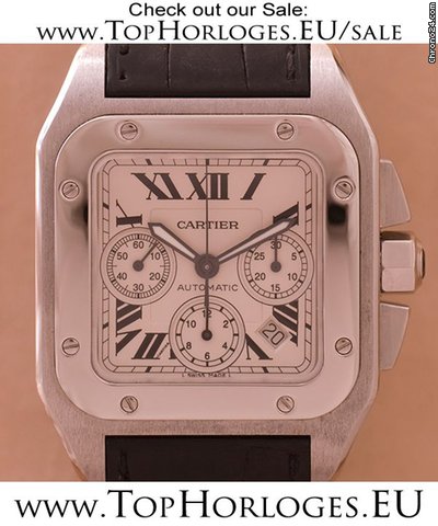 Cartier Santos 100  XL chronograaf [ON HOLD]