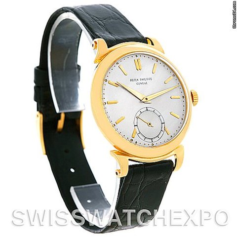 Patek Philippe Calatrava Vintage 18k Yellow Gold 1491 Watch