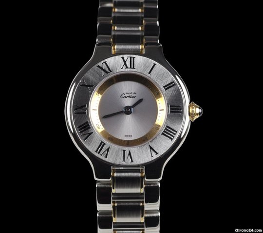 Cartier Must de Cartier 21 SS/18K