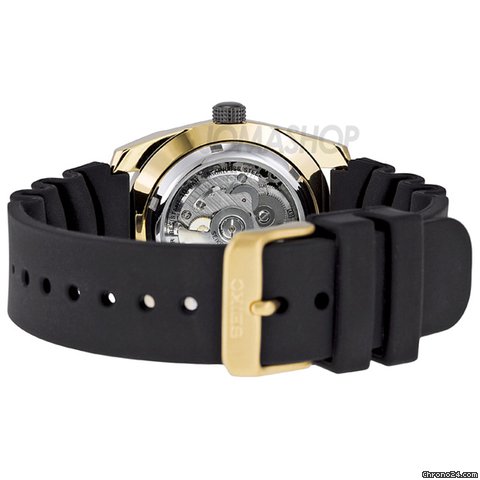 replica Seiko 5 Automatic Rose Gold-tone Mens Watch SRP170 WATCHES 1 
