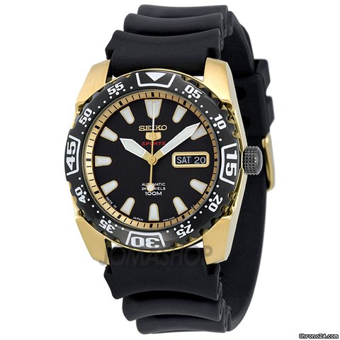 Seiko 5 Automatic Rose Gold-tone Mens Watch SRP170