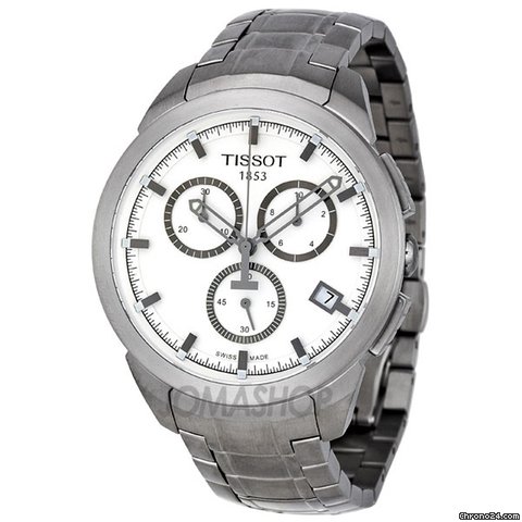 Tissot Chronograph Titanium Mens Watch T0694174403100