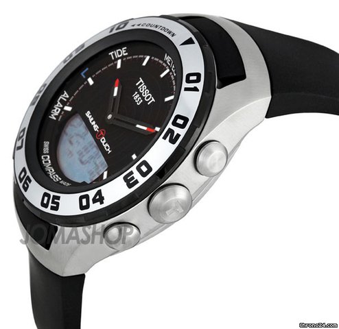Tissot Sailing Touch Black Dial Mens Watch T056.420.27.051.01 WATCHES 2