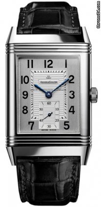 Jaeger-LeCoultre Grande Reverso Manual Wind Leather Strap Mens Watch Q3738420