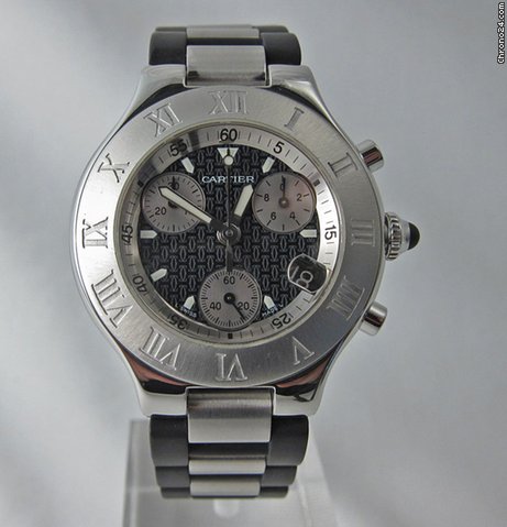 Cartier 21 chronographe