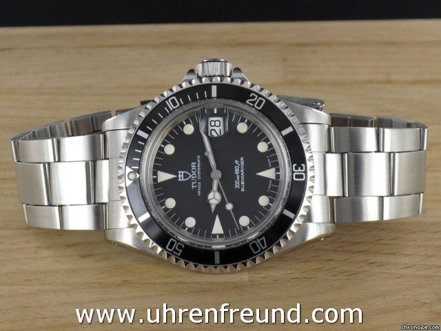 Tudor Submariner Date ref. 79090 aus 1993 mit Box
