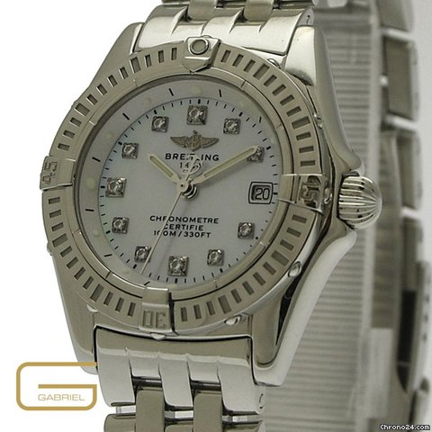 Breitling Callistino Diamant Blatt