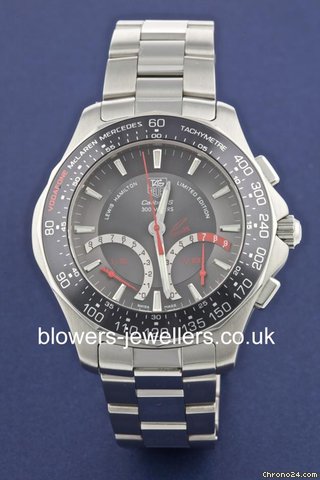 TAG Heuer Limited Edition Lewis Hamilton Aqua Racer CAF7114