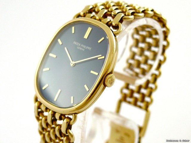 Patek Philippe Ellipse, Manual, 18k Yellow Gold, Papers WATCHES 2