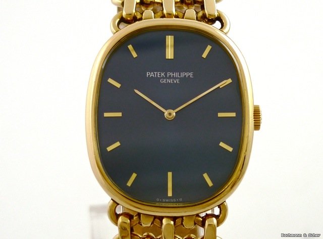 replica Patek Philippe Ellipse, Manual, 18k Yellow Gold, Papers WATCHES 1