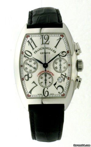 Franck Muller Cintree Curvex Chronograph Steel Men WATCHES 2