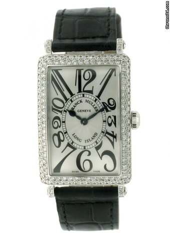Franck Muller Long Island Diamond bezel Steel 952QZD WATCHES 2