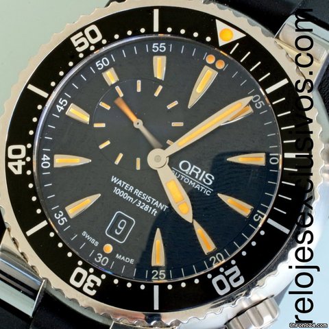 Oris Divers Small Second Date