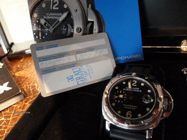 replica Panerai Luminor Submersible Tritium Zifferblatt WATCHES 1 