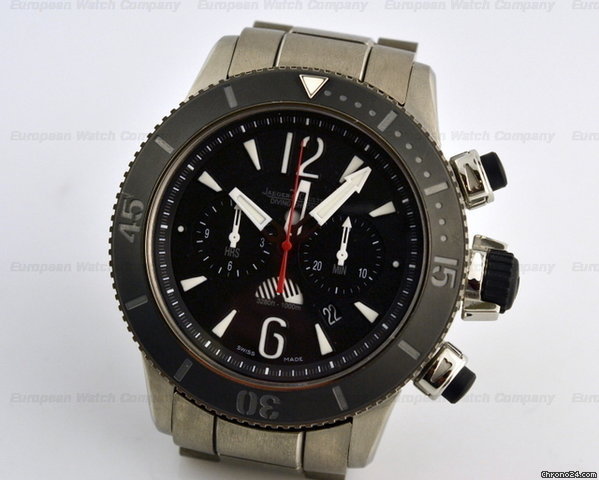 Jaeger-LeCoultre Master Compressor Diving Chronograph GMT  NAVY SEALS Titanium / Titanium