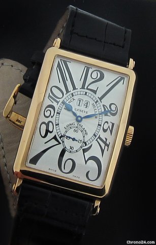 Franck Muller Rose Gold Long Island Big Date 1200 S6 GG