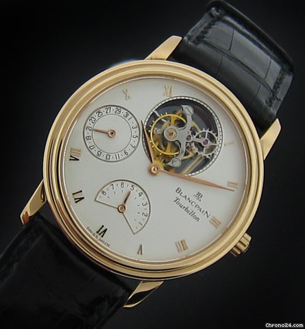 Blancpain Rose Gold Tourbillon Calendar