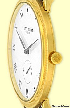 replica Patek Philippe Gent's 18K Yellow Gold  Calatrava Strapwatch WATCHES 1 