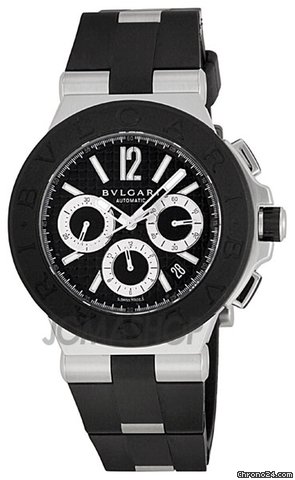 Bulgari Diagono Chronograph Mens Watch DG42BSVDCH