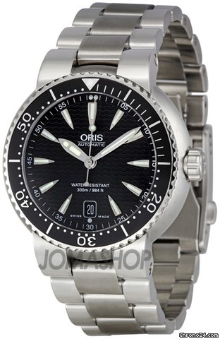 Oris Divers Date Mens Automatic Watch 733-7533-8454MB