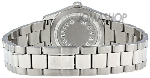 replica Movado Sportivo Black Diamond Dial Stainless Steel Ladies Watch 6060497 WATCHES 1 
