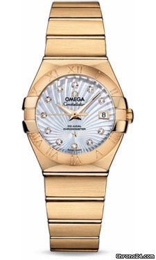 Omega Constellation Chronometer 27 mm Yellow Gold