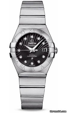 Omega Constellation Chronometer 27 mm Brushed Stainless Steel