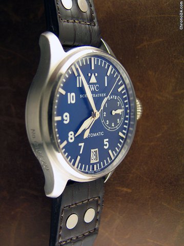 replica IWC Platinum Big Pilot Blue WATCHES 1 