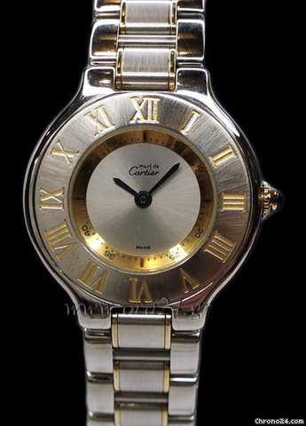 Cartier Must 21 Steel/Gold