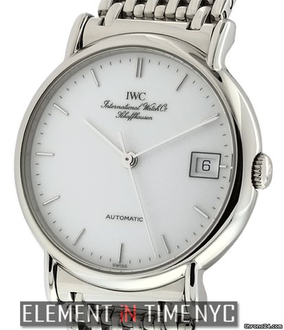 IWC Portofino Automatic Stainless Steel White Enamel Dial