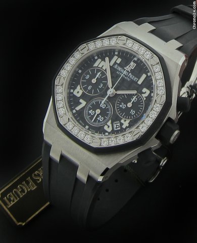 Audemars Piguet Royal Oak Offshore Diamond Black 26048