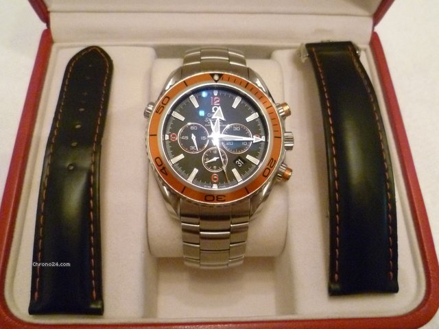Omega Seamaster Planet Ocean Chronograph Garantie 04/2014